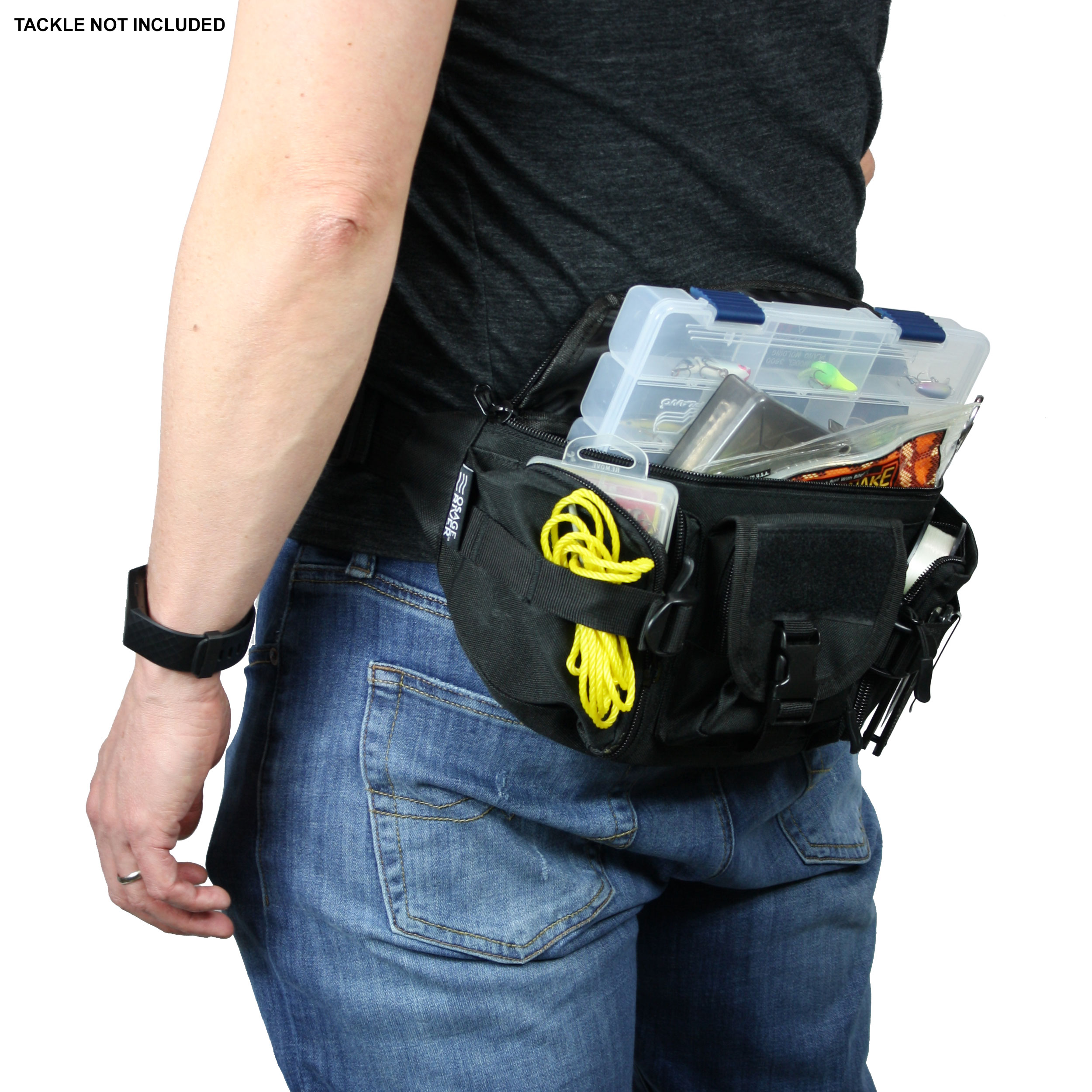 Osage River Fishing Tackle Bag, Waist Fanny Pack Portable Storage